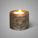 BRYNXZ Theelichthouder Scotty Magic Brown h8 - (BR-437402)